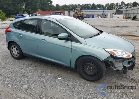 2012 Ford Focus Se z USA, uszkodzony, nr VIN 1FAHP3K23CL241204